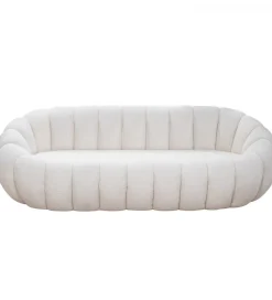 Sofa PUFETER 199 cm biała