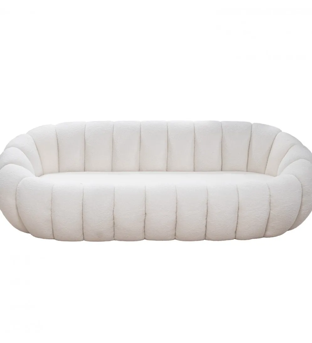 Sofa PUFETER 199 cm biała