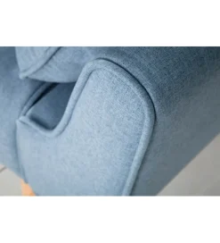 Sofa Rozkładana BELLA 215 Cm Jasnoniebieska Puella