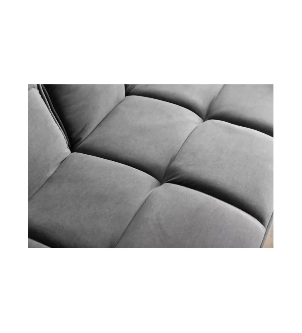 Sofa rozkładana OLIWIA 213 cm szara