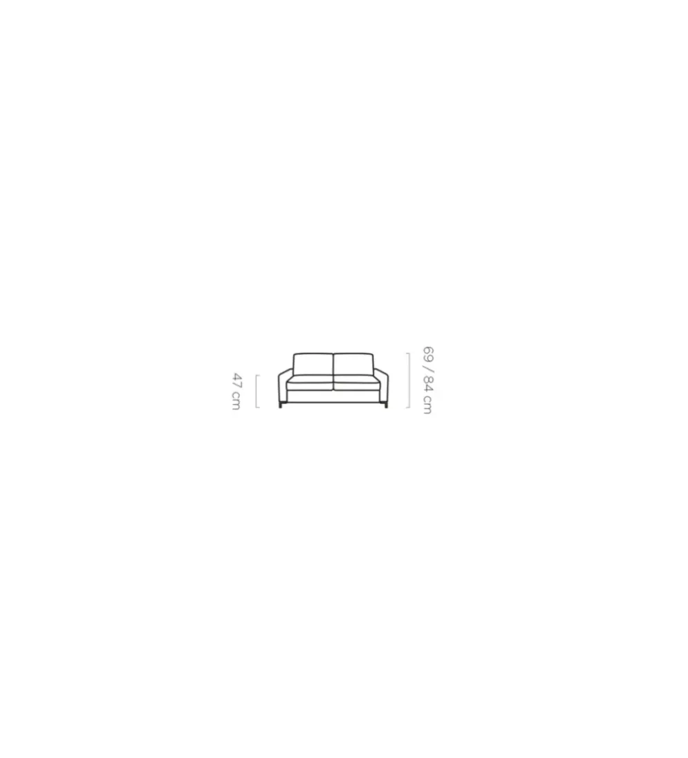 Sofa rozkładana TINO C 207 cm z funkcją spania