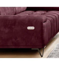 Sofa SOFIJA Modern Barock 235 cm beżowa