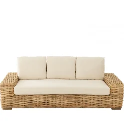 Sofa trzyosobowa BOHIM 215 cm rattan