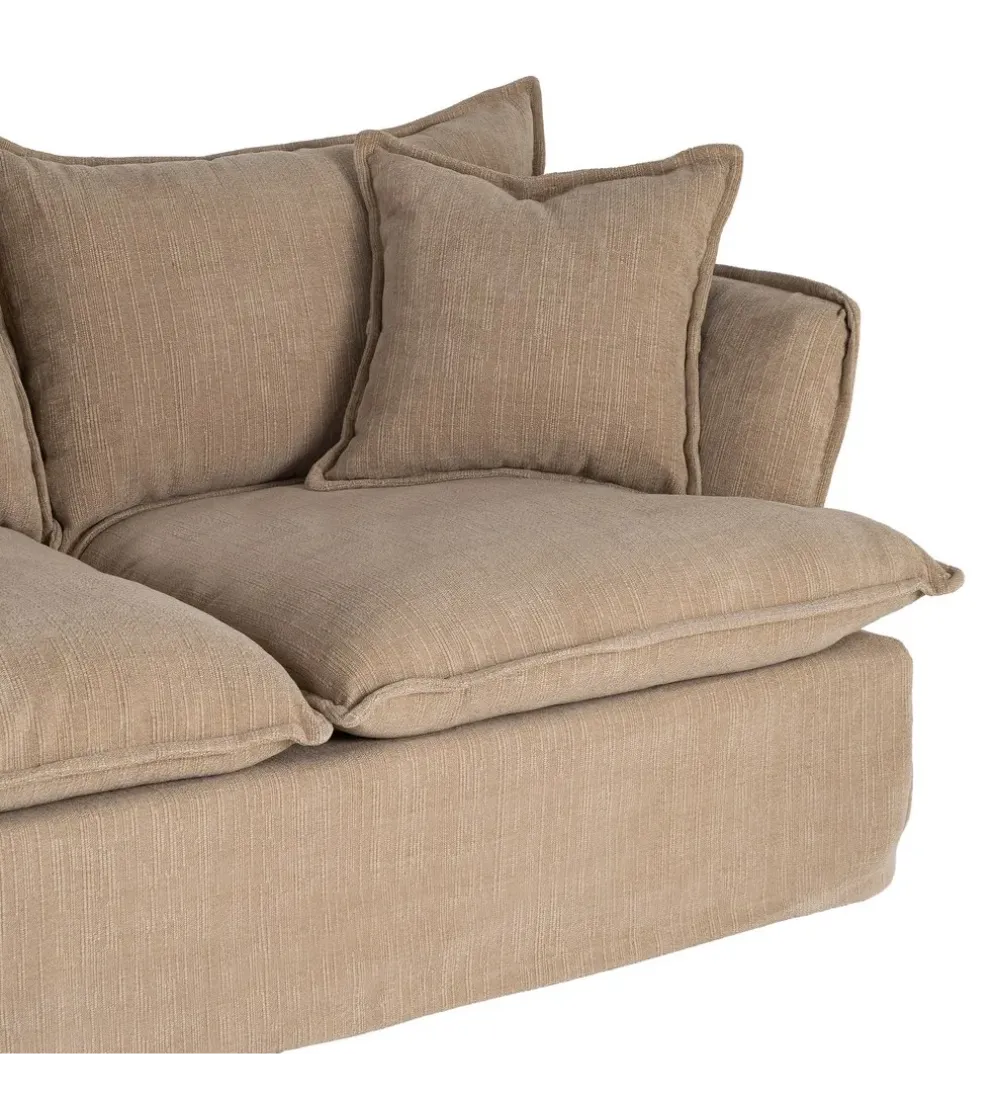 Sofa ZAPLASO 181 cm beżowa