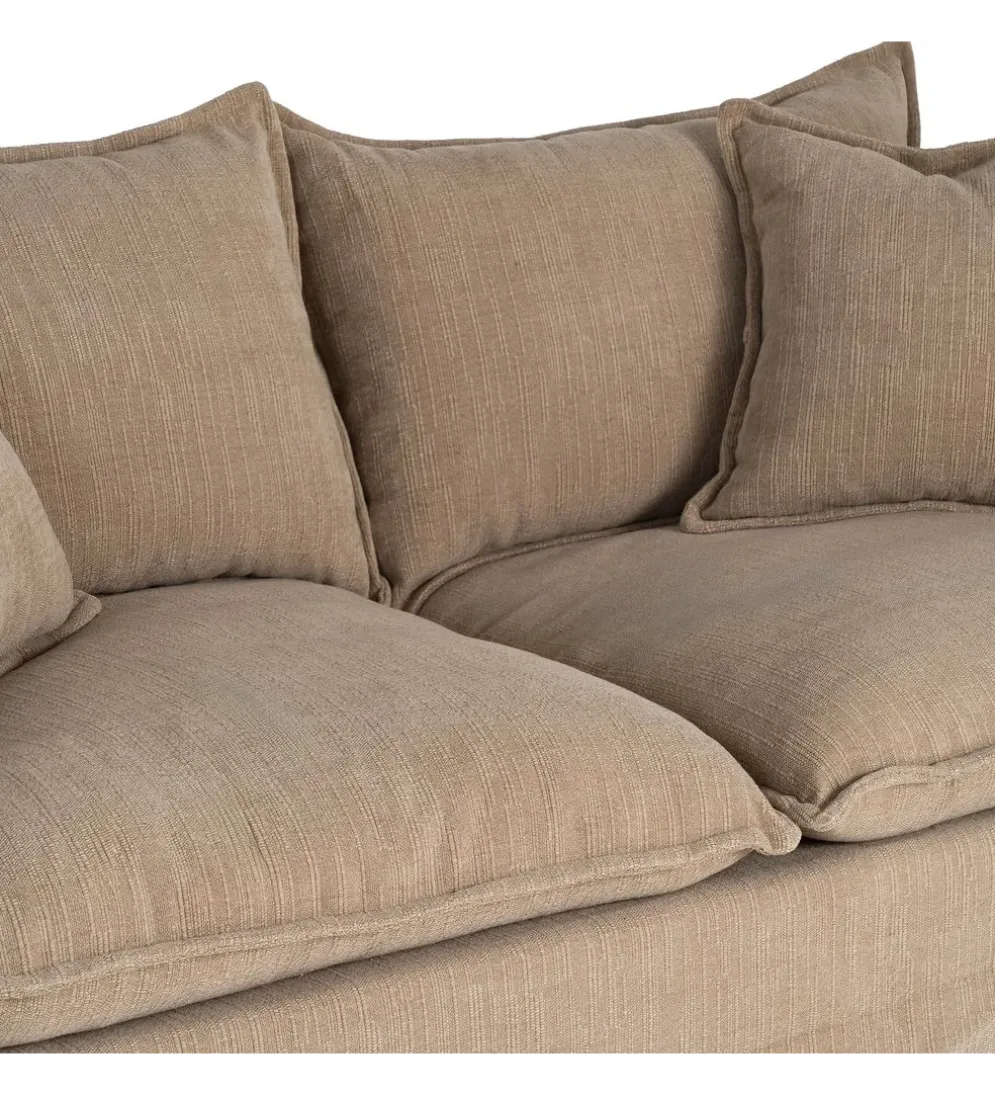 Sofa ZAPLASO 181 cm beżowa