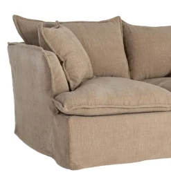 Sofa ZAPLASO 181 cm beżowa