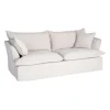 Sofa ZAPLASO 221 cm biała