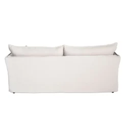 Sofa ZAPLASO 221 cm biała