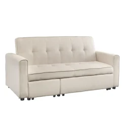 Sofa z funkcją spania SMART 180 cm cord beżowy