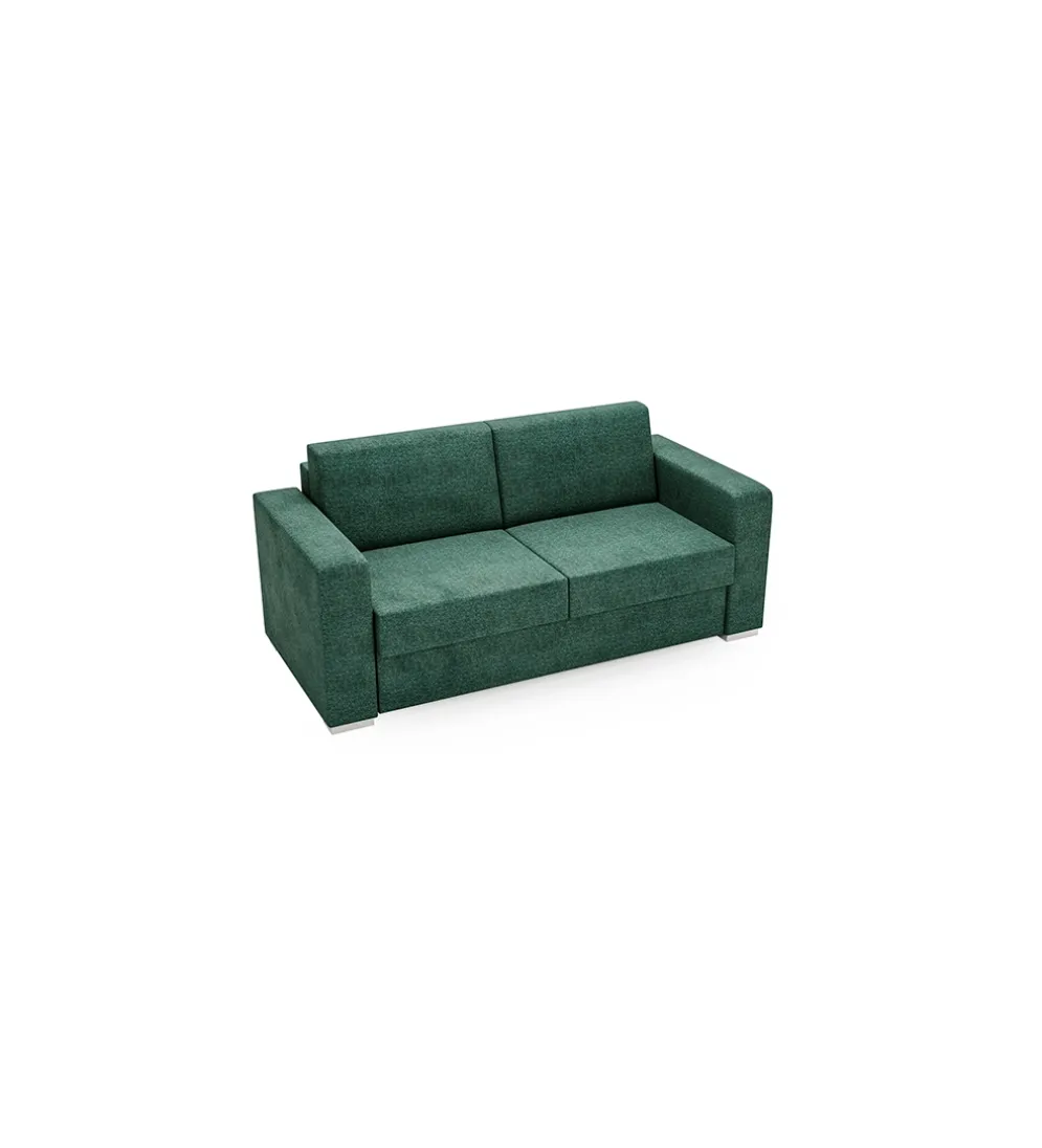 Sofa z włoskim stelażem SOUL 185 cm z funkcją spania i pojemnikiem na pościel