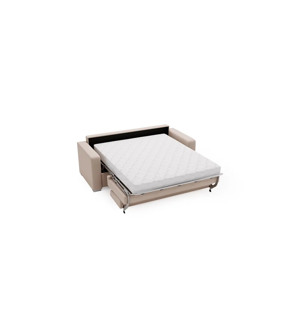 Sofa z włoskim stelażem SOUL ONE 218 cm z funkcją spania
