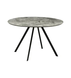 Stół ATELIER 120 cm kolor naturalnego kamienia szary