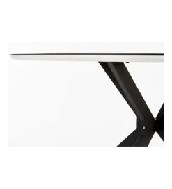 Stół AVELAR 120 cm czarny