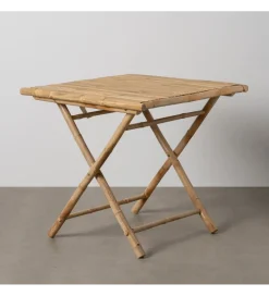 Stół BAMBÚ 80 cm bambus