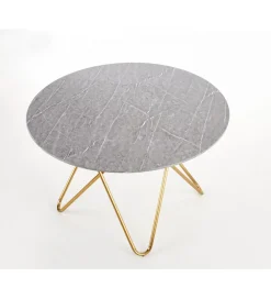 Stół Bonello 120 cm w optyce szarego marmuru