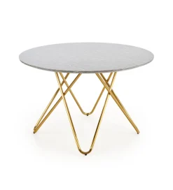 Stół Bonello 120 cm w optyce szarego marmuru