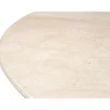 Stół Brix Bottecino 130 cm Marmur Drewno mango
