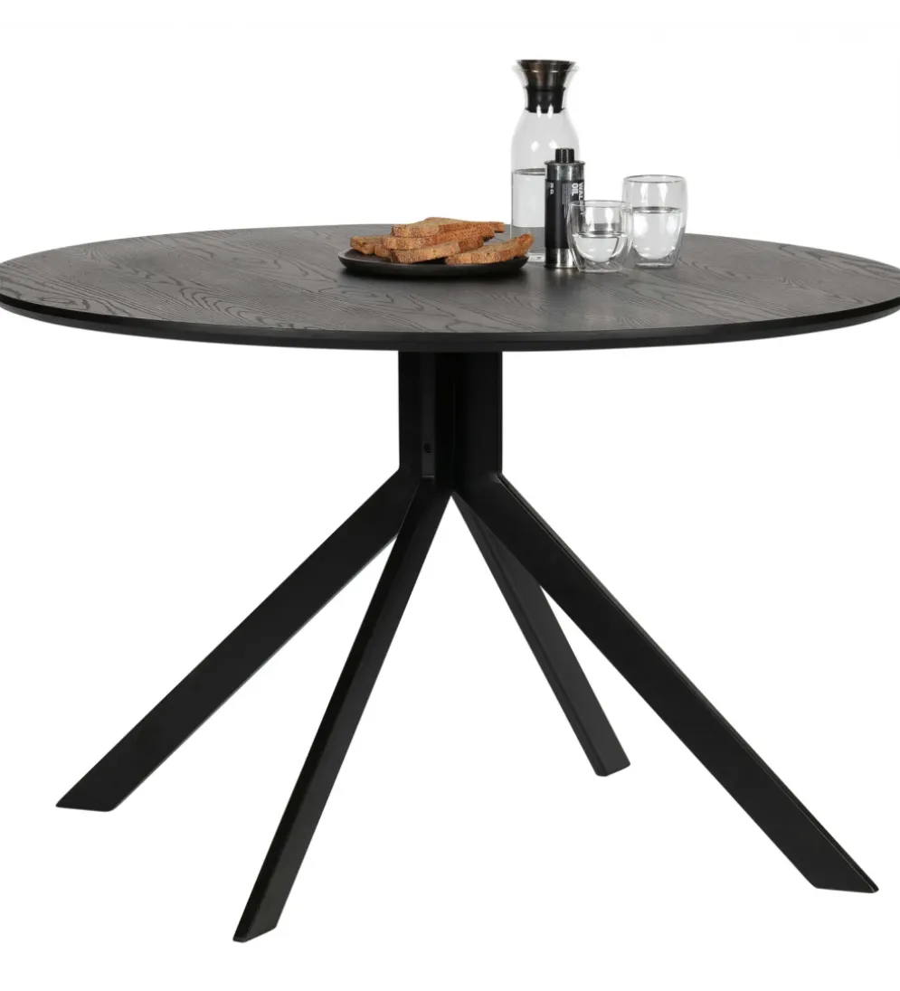 Stół BRUNO 120 cm czarny