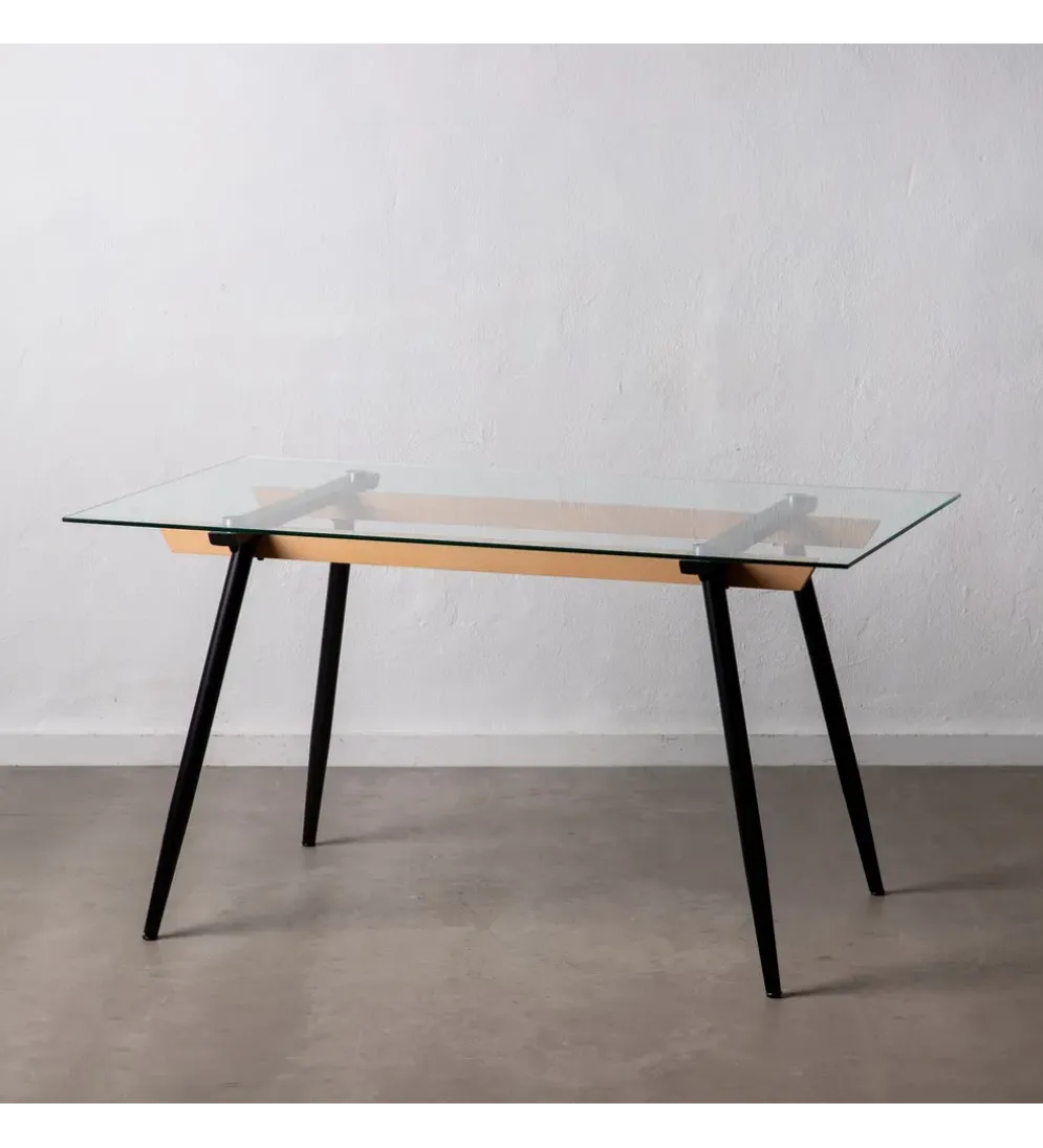Stół EGARTA 140 cm szklany