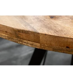 Stół Factory Iron Craft 120 cm drewno Mango