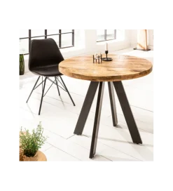 Stół Iron Craft 80 cm drewno Mango