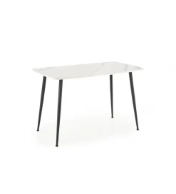 Stół MARCO 120 cm w optyce białego marmuru