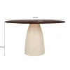 Stół MARONI 140 cm drewno mango brąz