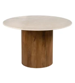 Stół MERTYL 120 cm okrągły naturalny
