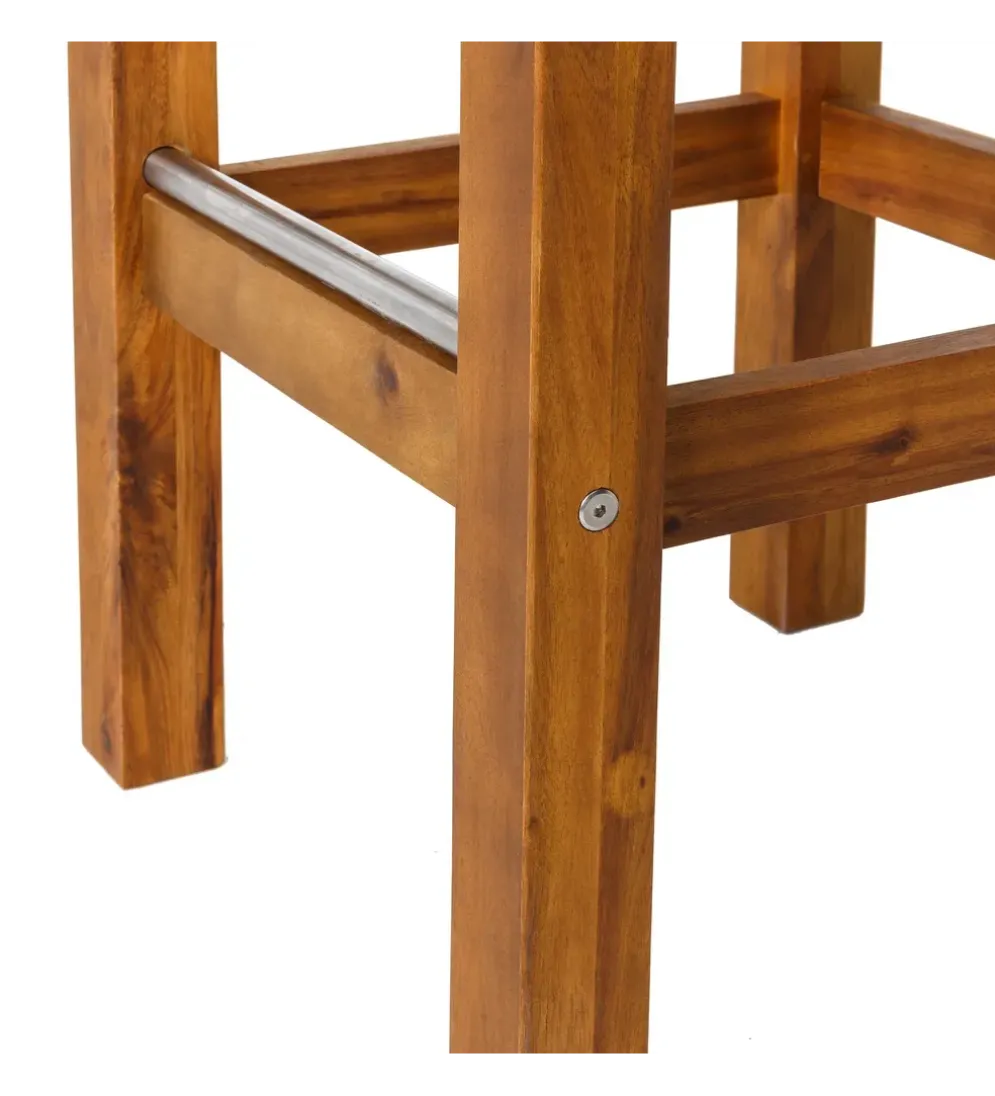 Stołek GRUNTO 80 cm naturalny