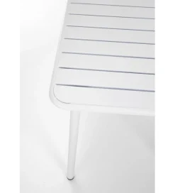 Stół ogrodowy BOSCO 140 cm biały