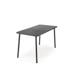 Stół ogrodowy BOSCO 140 cm czarny