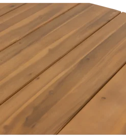Stół ogrodowy KRIS 90 cm drewno akacja