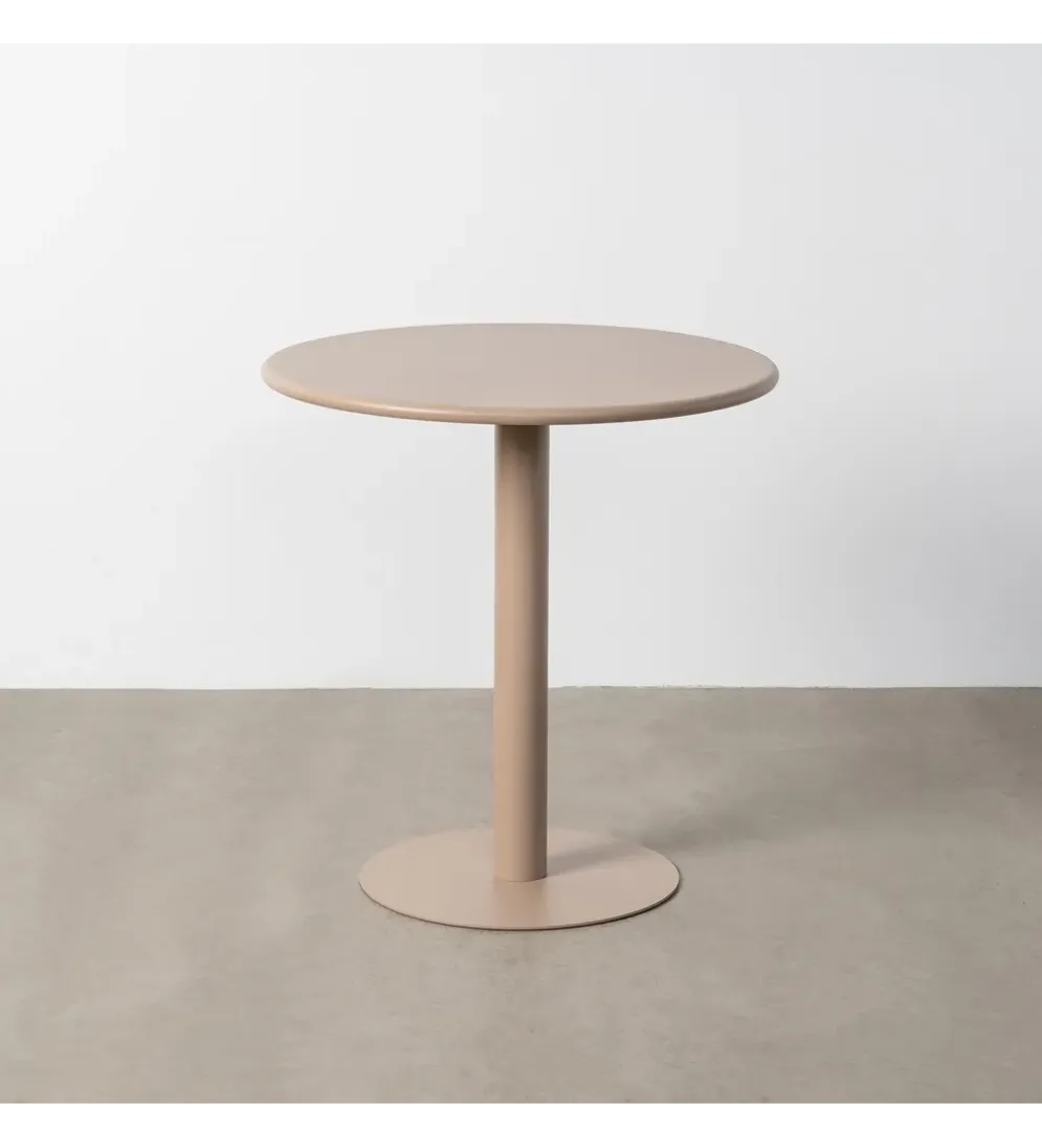 Stół ogrodowy LUCEROS 70 cm beżowy