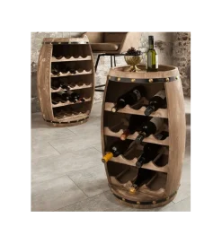 Stojak na wino Chateau 60 cm drewno jodła