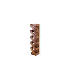 Stojak na wino FINICE Makassar 70 cm drewno sheesham