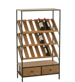Stojak na wino VENRIS 125 cm naturalny