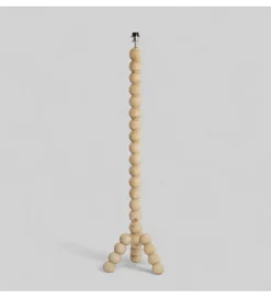 Stojak do lampy VEGLIO 130 cm drewno mango naturalny
