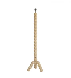 Stojak do lampy VEGLIO 130 cm drewno mango naturalny
