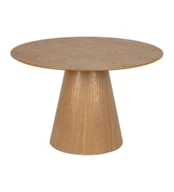 Stół okrągły POPPO 120 cm Naturalny