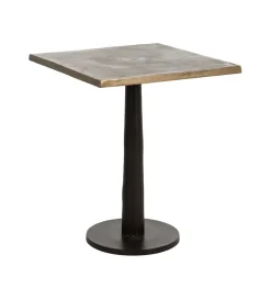Stolik bistro AHERAT 60 cm antyczne złoto