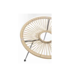 Stolik kawowy ACAPULCO 50 cm naturalny
