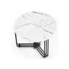 Stolik kawowy ANTICA 55 cm w optyce marmuru
