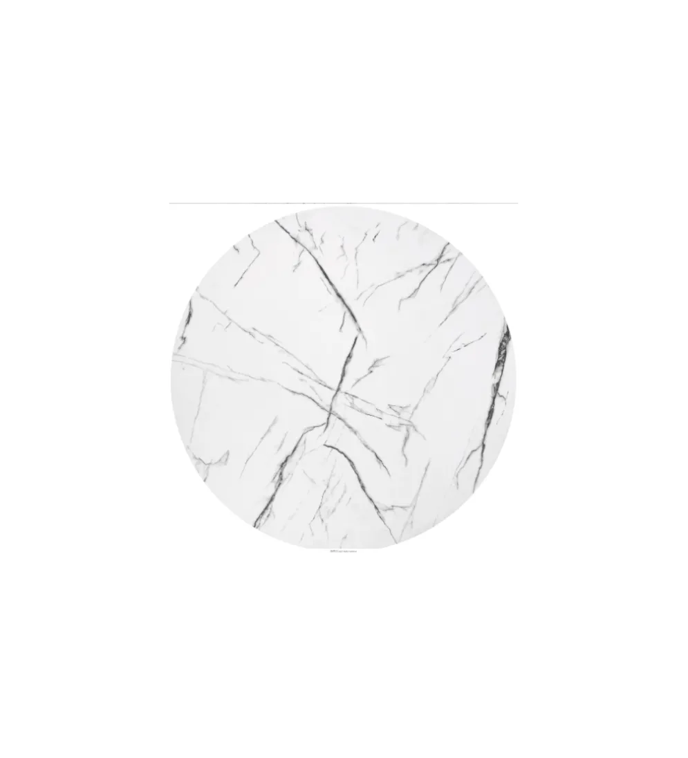 Stolik kawowy ANTICA 55 cm w optyce marmuru