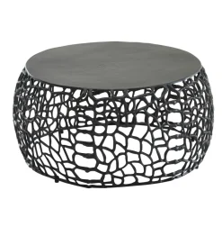 Stolik kawowy ARLES 66 cm czarny