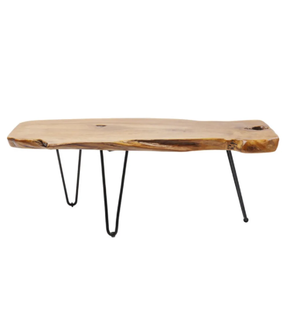 Stolik kawowy ASPEN drewno teak