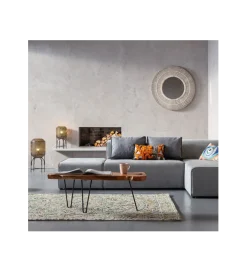 Stolik kawowy ASPEN drewno teak