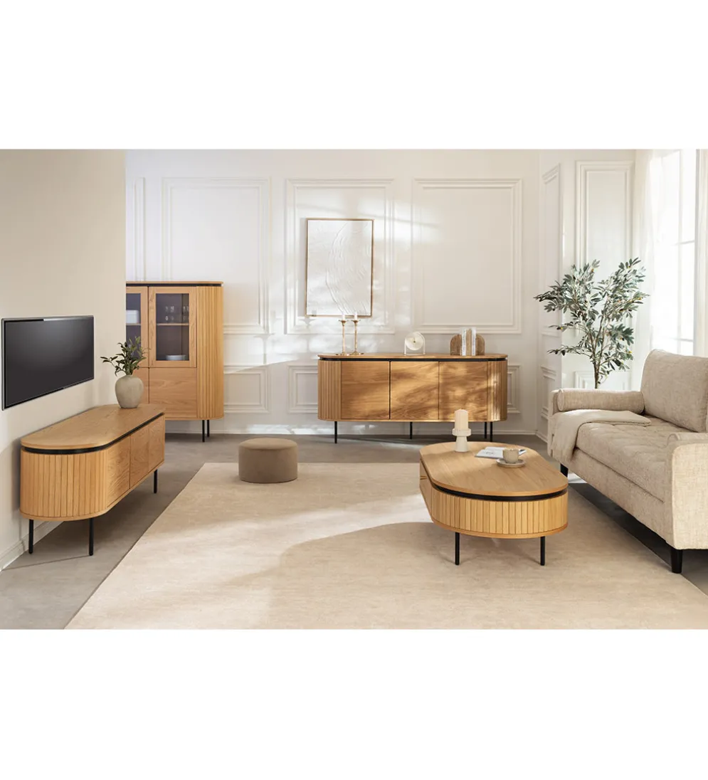 Stolik kawowy ATELIER 120 cm kolor dębu