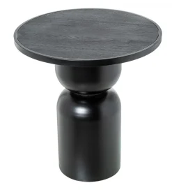 Stolik kawowy AUTYK 47 cm czarny