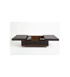 Stolik kawowy BAR GLOBETROTTER 120 cm brązowy