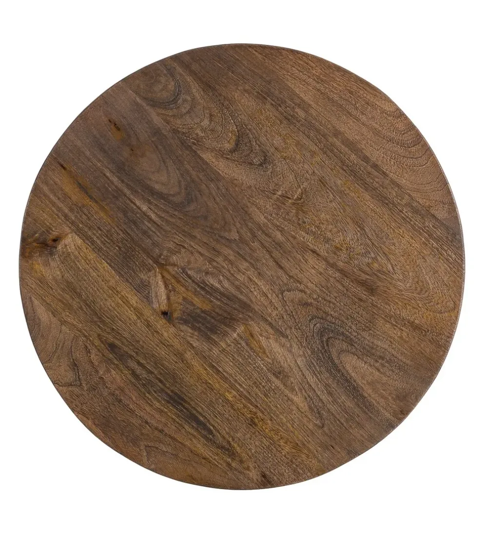Stolik kawowy boczny CAMETRAN 50 cm drewno mango